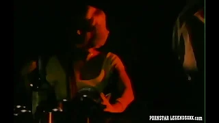 Retro enclosing natural babe has passionate sex with her lover